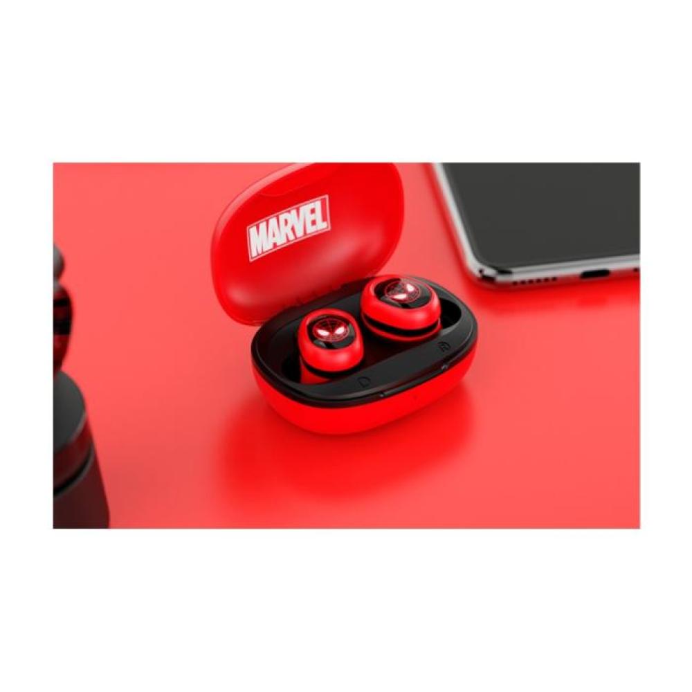 Audífonos Xtech TWS Con Estuche De Carga Portátil Spider – Man (Rojo) - Imagen 3