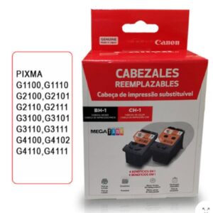 Canon - Combo - Cabezal de impresión - Negro / Color