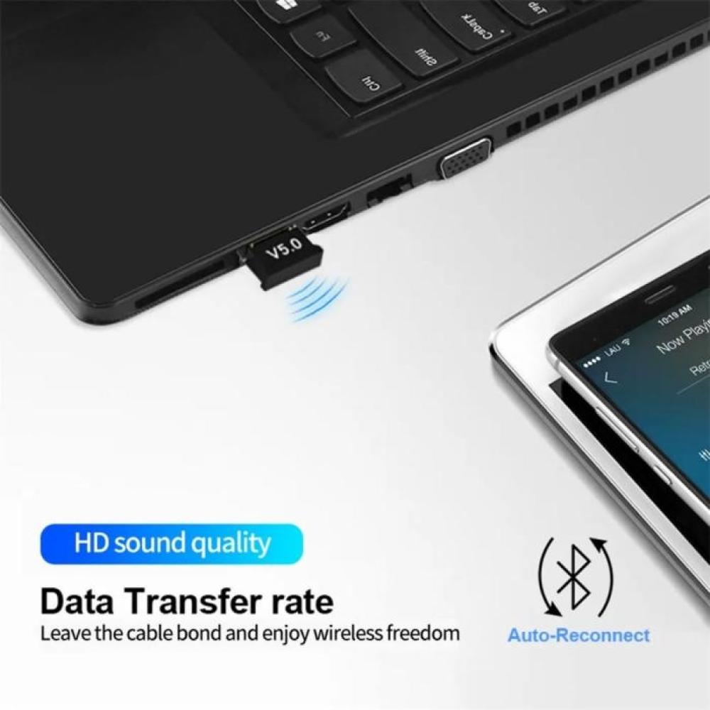 Mini Adaptador Bluetooth 5.0 USB Universal Para PC Windows - Imagen 3