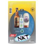 PAPEL ADHESIVO A4 PLATEADO GLOSSY /6H EMPLASTICAD 210x297