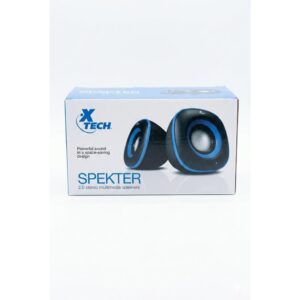 Bocinas Multimedia Xtech Spekter | Diseño Compacto | 2.0 Stereo
