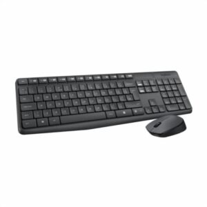Dúo inalámbrico de teclado multimedia en español y mouse