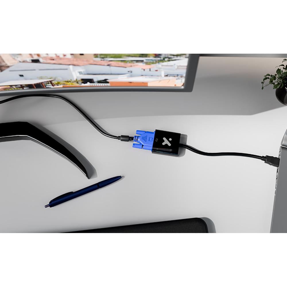 Xtech - Video adapter - 19 pin HDMI Type A - Imagen 2