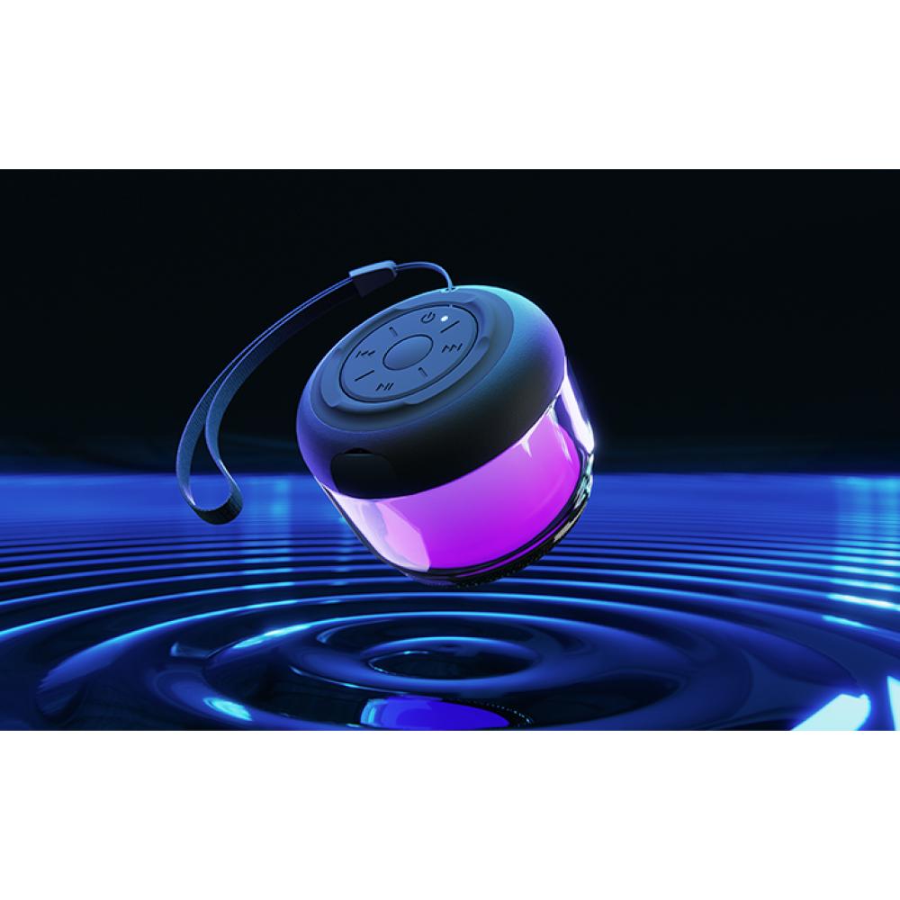 Altavoz Xtech Halen BT 3W TWS con luces LED – Negro XTS-603 - Imagen 3