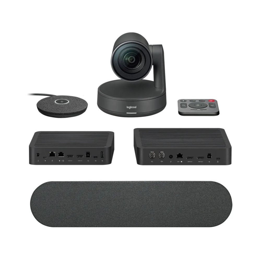 Logitech Rally Video Bar: Sistema de Videoconferencia 4K PTZ Profesional - Imagen 2