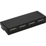 Targus Hub USB 2.0 de 4 Puertos - Expansión Compacta y Portátil