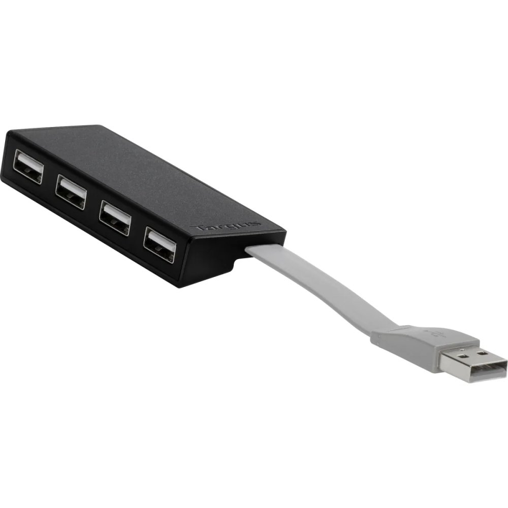 Targus Hub USB 2.0 de 4 Puertos - Expansión Compacta y Portátil - Imagen 4