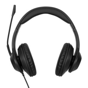 TARGUS Auriculares Estéreo USB-A con Micrófono de Cancelación de Ruido y Controles en Línea