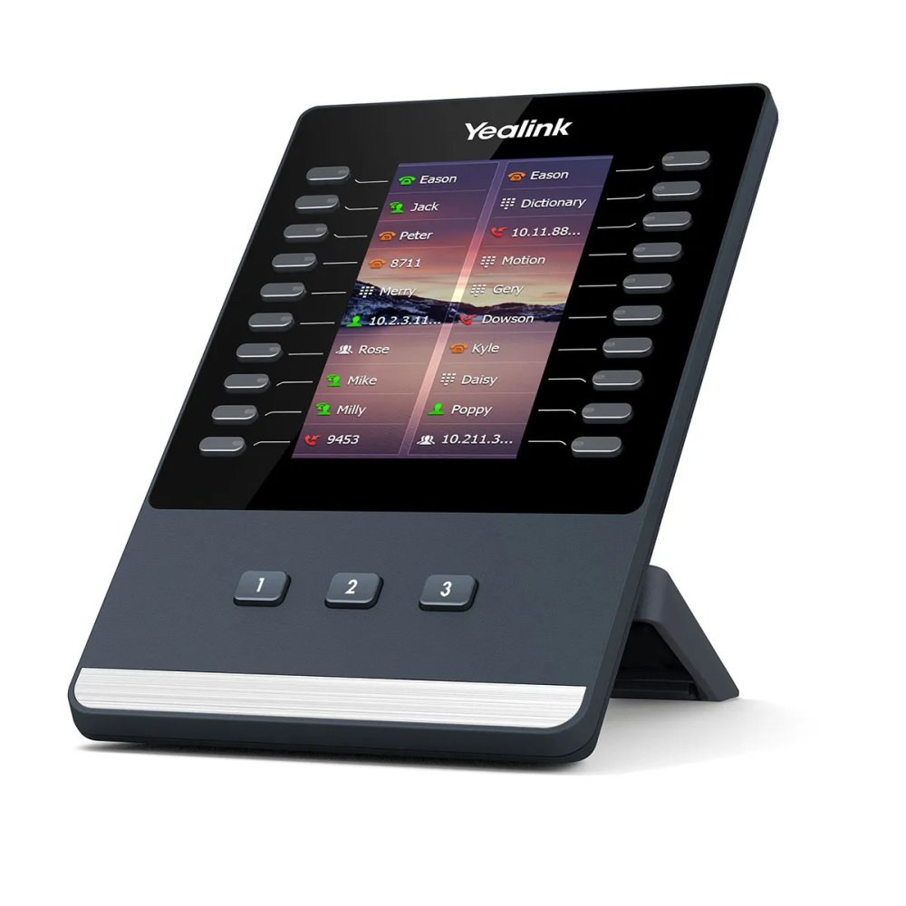 Módulo de Expansión a Color Yealink EXP43 para Teléfonos IP