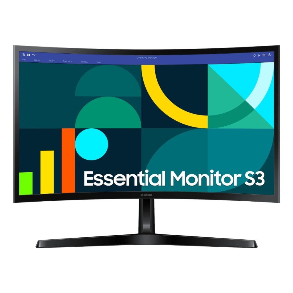 Monitor Curvo Samsung de 24" FHD (100Hz, 16:9, LS24D366GANXZA)