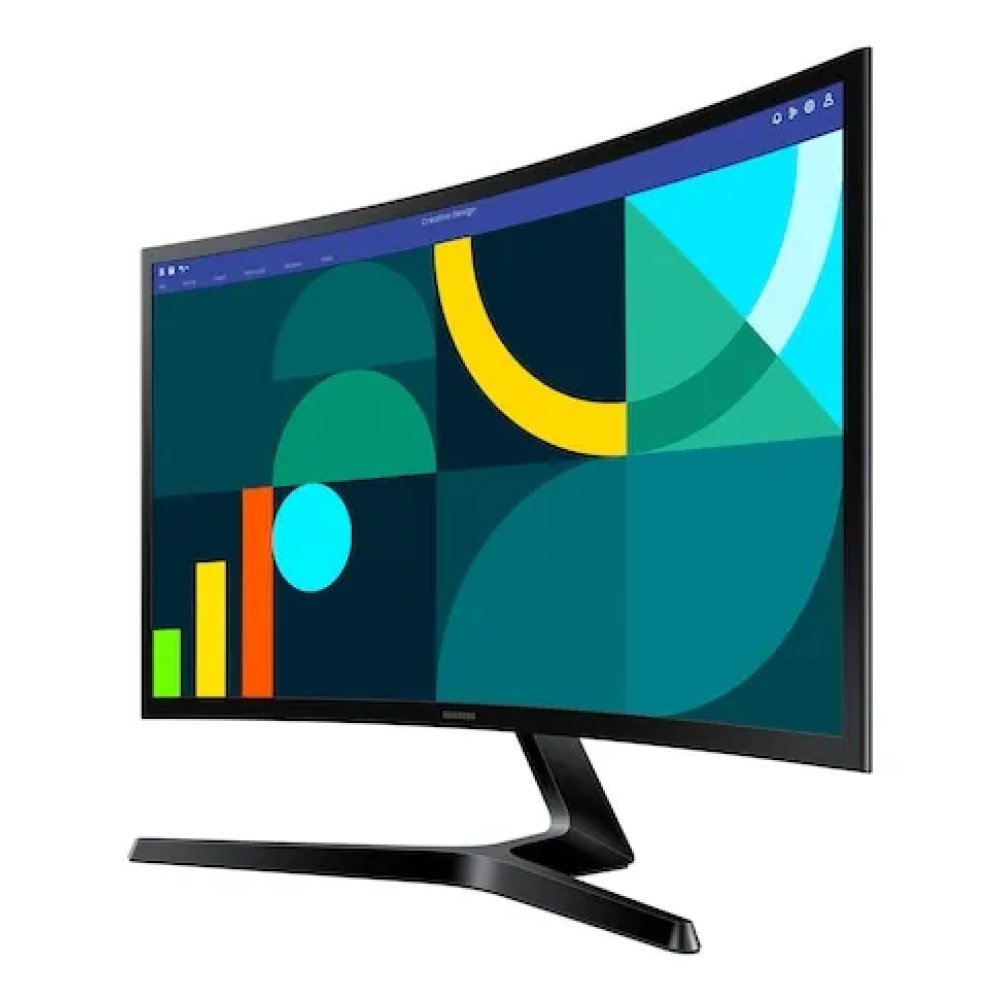 Monitor Curvo Samsung de 24" FHD (100Hz, 16:9, LS24D366GANXZA) - Imagen 2