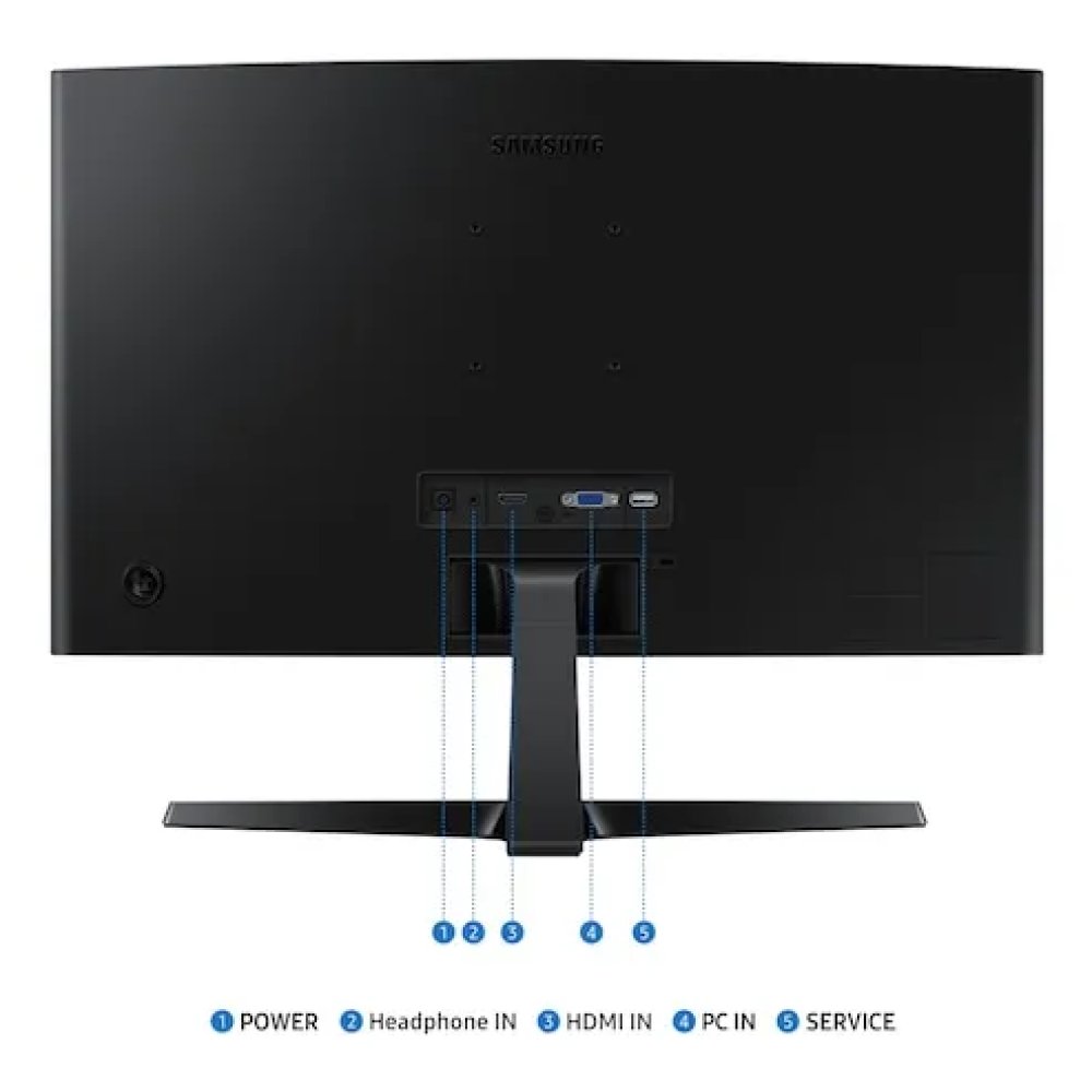 Monitor Curvo Samsung de 24" FHD (100Hz, 16:9, LS24D366GANXZA) - Imagen 5