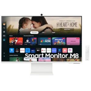 SAMSUNG MONITORS - MONITOR SAMSUNG 32" FLAT SMART 4K M80D