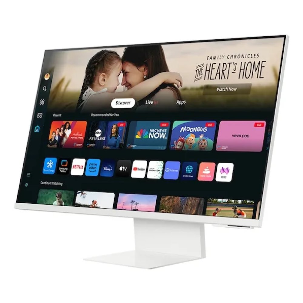 SAMSUNG MONITORS - MONITOR SAMSUNG 32" FLAT SMART 4K M80D - Imagen 3