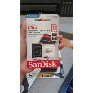 MICRO SDHC-UHS CON ADAPATOR 32 GB