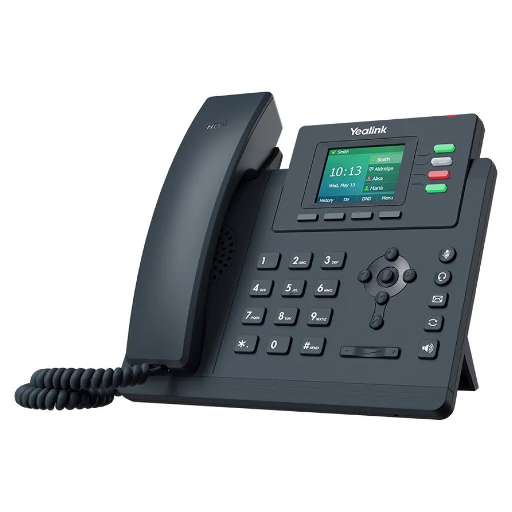 Teléfono IP Yealink SIP-T33G con Pantalla a Color y 4 Líneas
