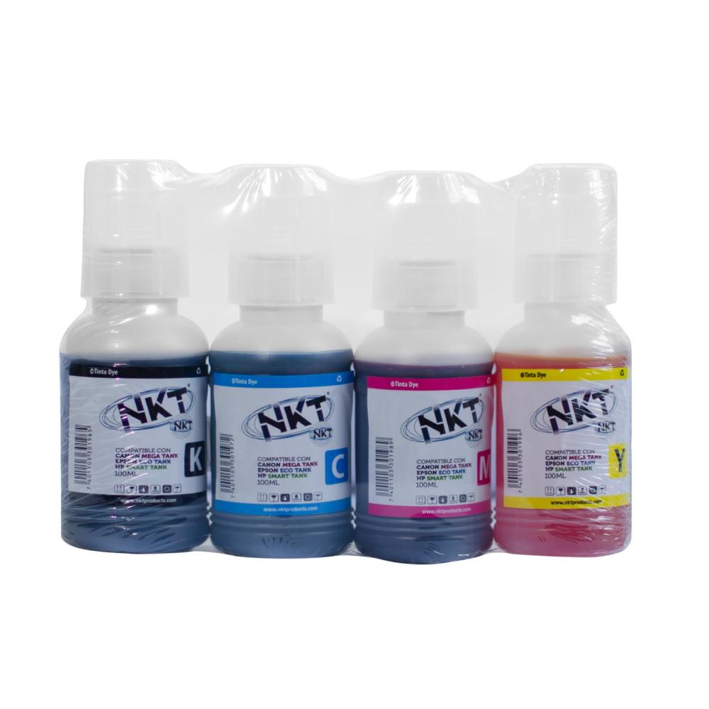 TINTA NKT 100ML 4PACK UNIVERSAL